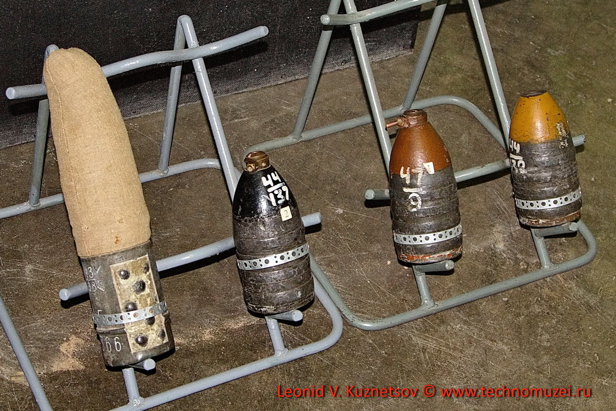 Снаряды для первых нарезных пушек в Артиллерийском музее