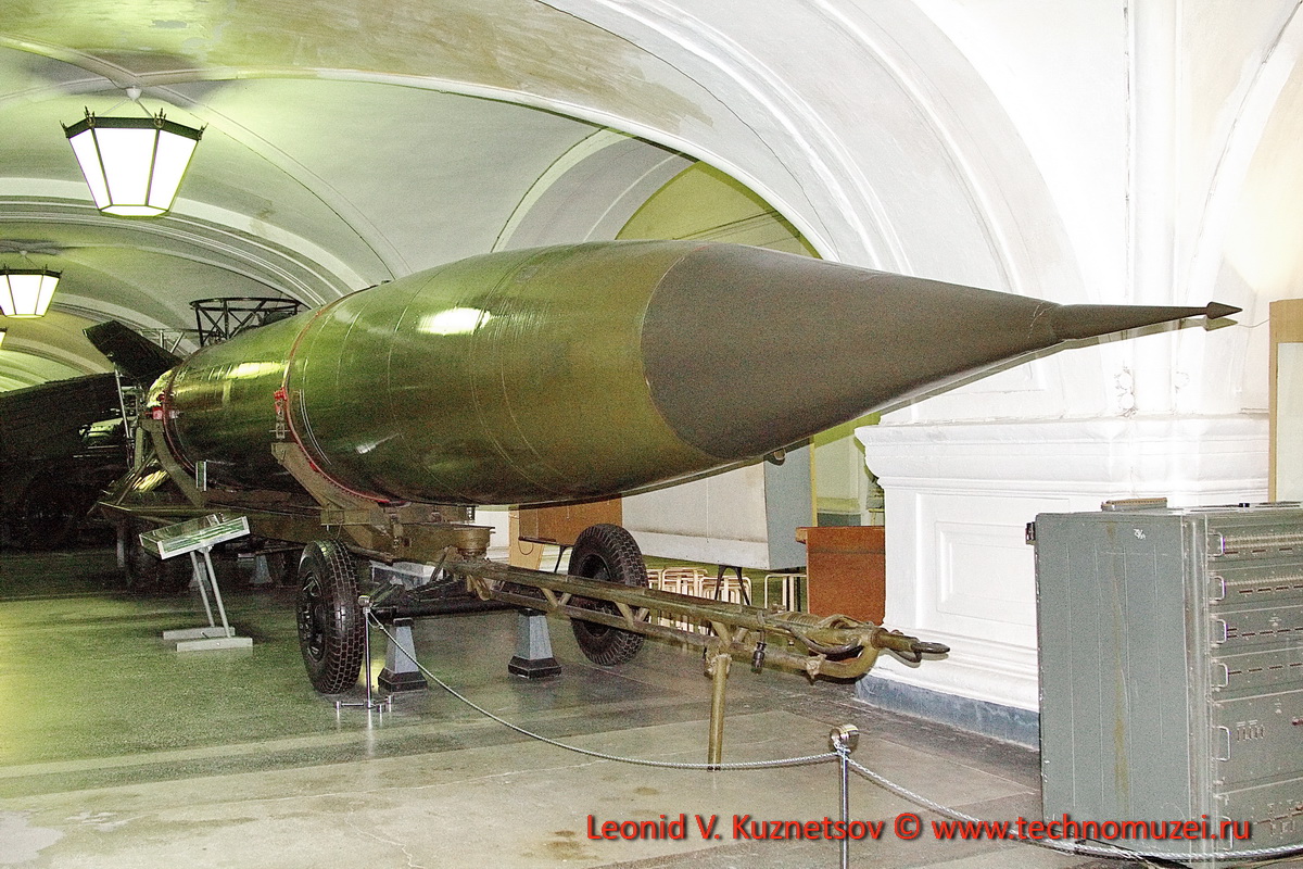 Второй образец советской баллистической ракеты Р-2 в Артиллерийском музее