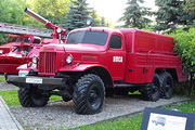Памятник пожарной машине ПНС-100 (157) в Иваново