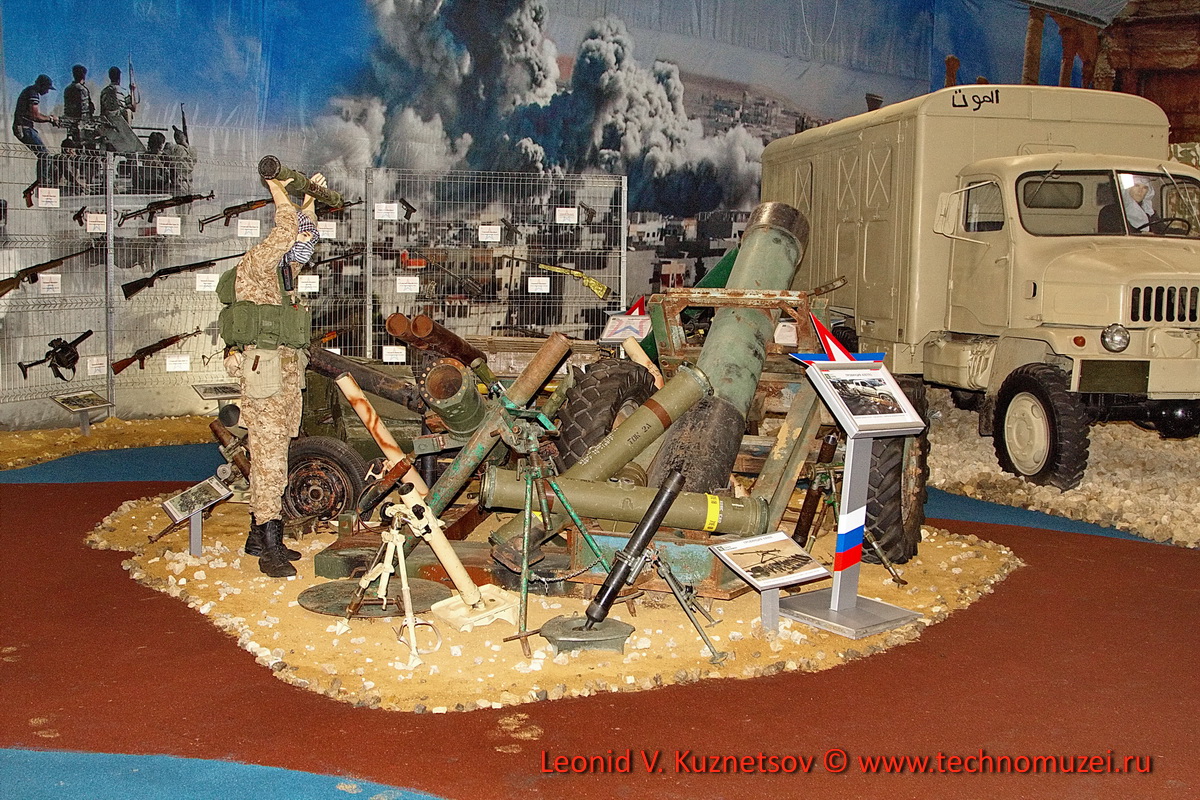 Выставка "Военная операция в Сирии" в Парке Патриот