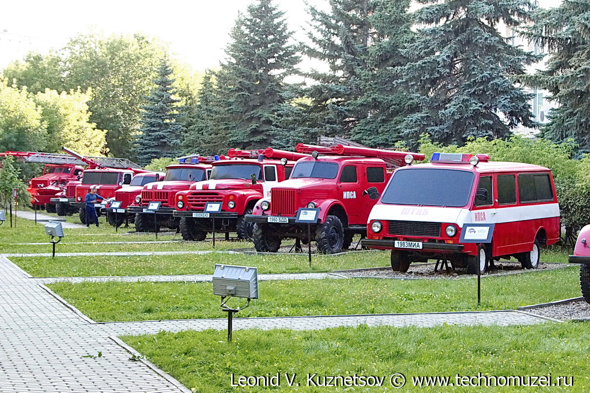 Музей пожарной техники Пожарно-спасательной академии в Иваново