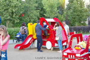 Детская площадка на улице Огнеборцев в Иваново