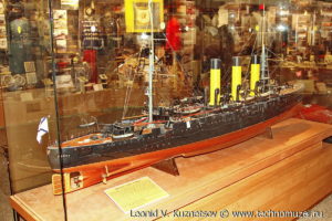 Модель крейсера I ранга "Аврора" Музей Вооруженных Сил в Москве