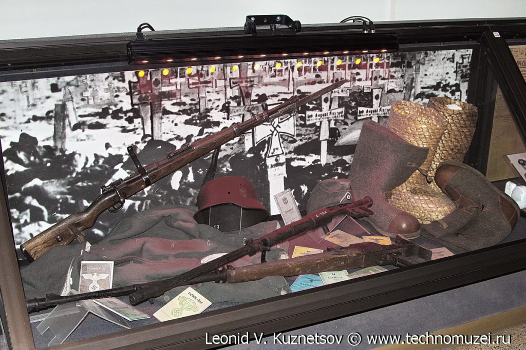 Остатки немецкой армии - Сталинградские трофеи Музей Вооруженных Сил в Москве