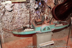 Модель канонерской лодки "Ваня (№5)" Музей Вооруженных Сил в Москве