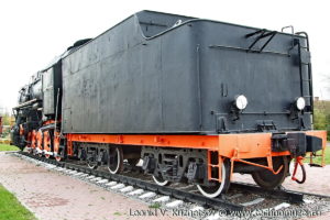 Паровоз Л-3645 на Аллее железнодорожников в Веневе