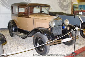 Ford Model A в музее Московский транспорт