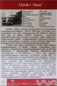 ГАЗ-М-1 в музее Московский транспорт