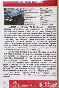 ГАЗ-М-21В "Волга" в музее Московский транспорт