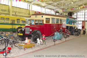 ЗиС-8 в музее Московский транспорт