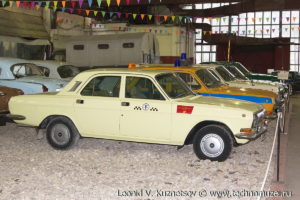 ГАЗ-24-10 такси в музее Московский транспорт