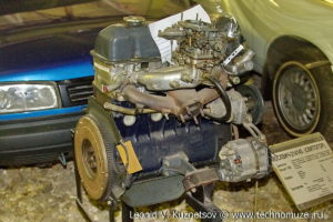 Двигатель ВАЗ для Москвич-214145 Святогор в музее Московский транспорт