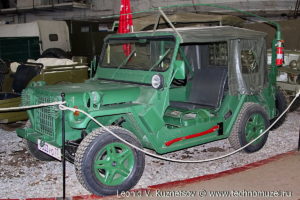 Ford M-151A2 MUTT в музее Московский транспорт