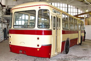 ЛиАЗ-677 1975 года в музее Московский транспорт