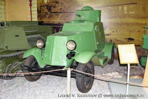 Бронеавтомобиль ФАИ на выставке Моторы войны на Поклонной горе