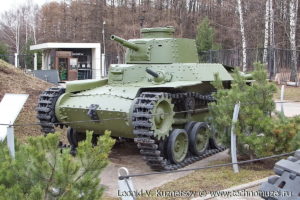 Японский танк Чи-Ха в Музее на Поклонной горе