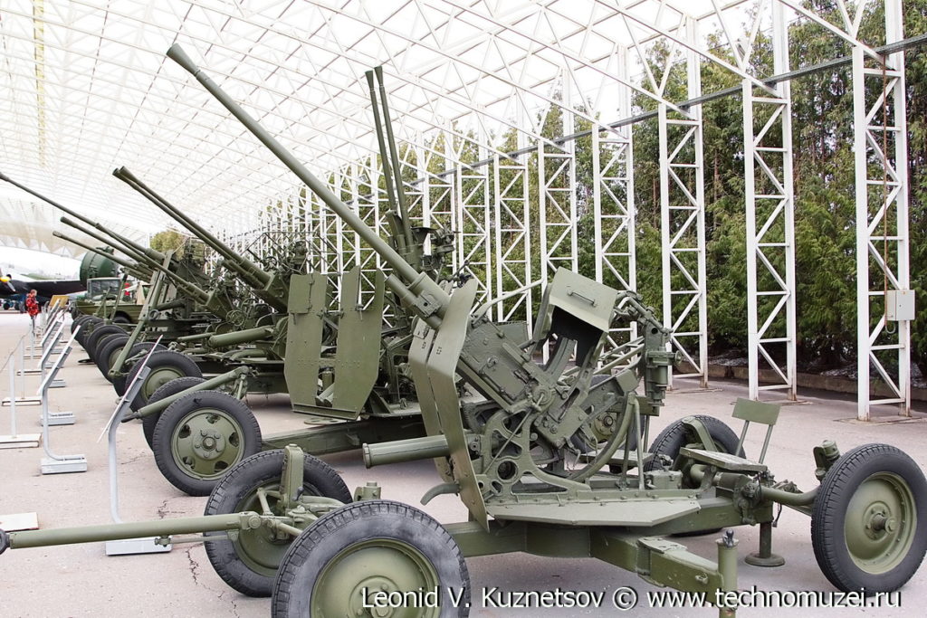 Зенитная пушка 72-К в Музее на Поклонной горе