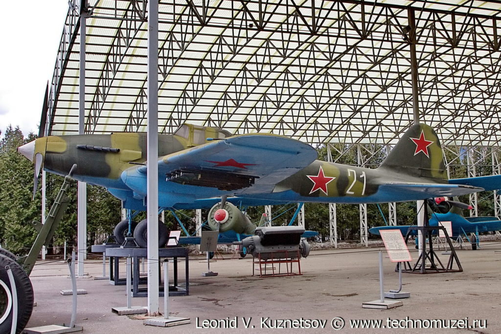 Штурмовик Ил-2 в Музее на Поклонной горе
