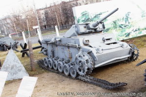 Немецкий танк T-III в Музее на Поклонной горе