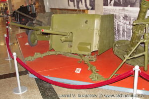 Английская пушка Mk IX в Музее на Поклонной горе