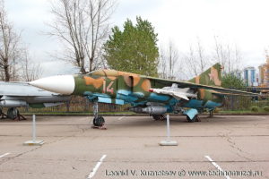 Истребитель МиГ-23МЛ в Музее на Поклонной горе