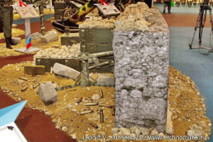 Кустарный миномет захваченный у террористов на выставке "Операция в Сирии" в парке Патриот