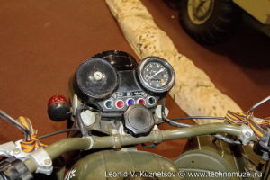 Мотоцикл Днепр МТ-650 в парке Патриот