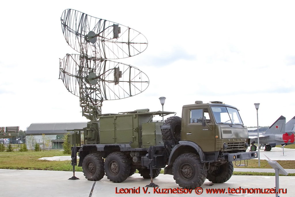 Радиолокационная станция 35Н6 Каста-2-1 в парке Патриот