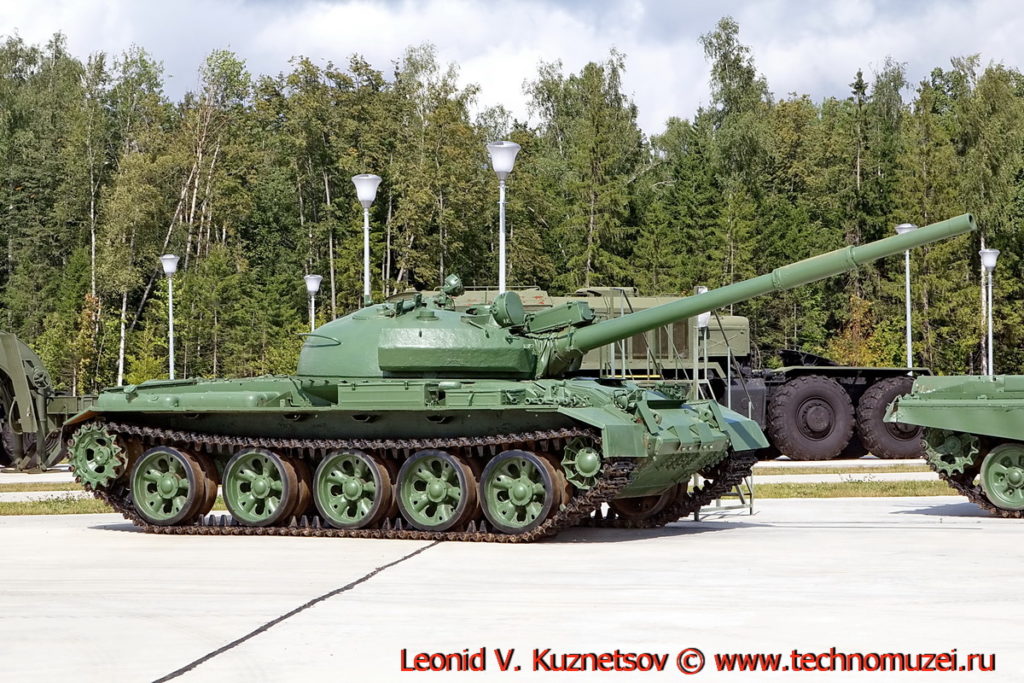 Танк Т-62М Объект 166М6 в парке Патриот