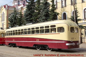 Трамвай МТВ-82 на параде трамваев в Москве