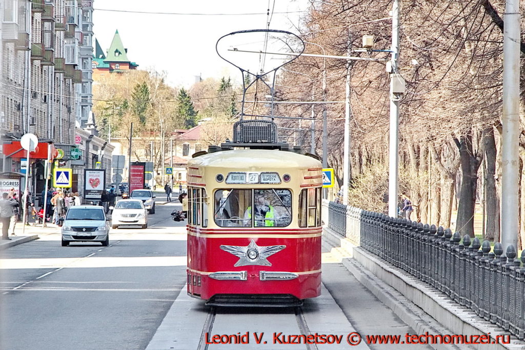 Ретро трамваи в Москве