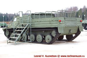 Гусеничный транспортер ГТ-ТМ Изделие 536 в парке Патриот