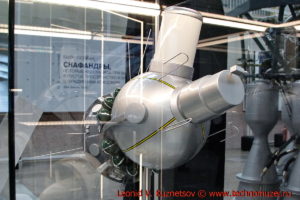 Макет космического корабля Восход-2 в павильоне Космос на ВДНХ