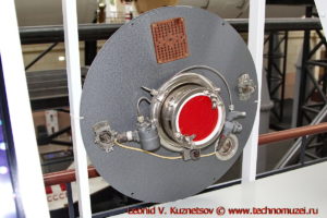 Макет ионного двигателя в павильоне Космос на ВДНХ