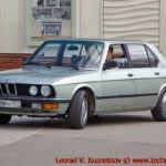 BMW 520i 1985 года на ралли Bosch Moskau Klassik 2018