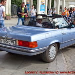 Mercedes-Benz 280 SL (W107)1979 года на ралли Bosch Moskau Klassik 2018