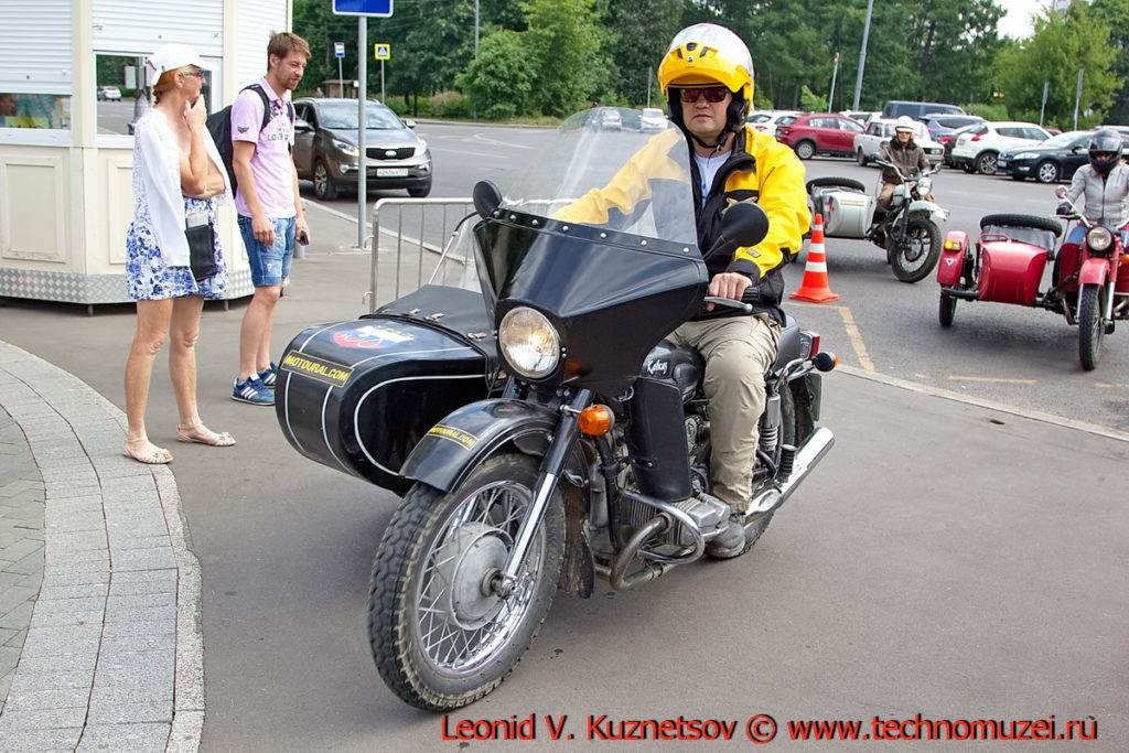 Мотоцикл "Урал Кавказ" на ралли Bosch Moskau Klassik 2018