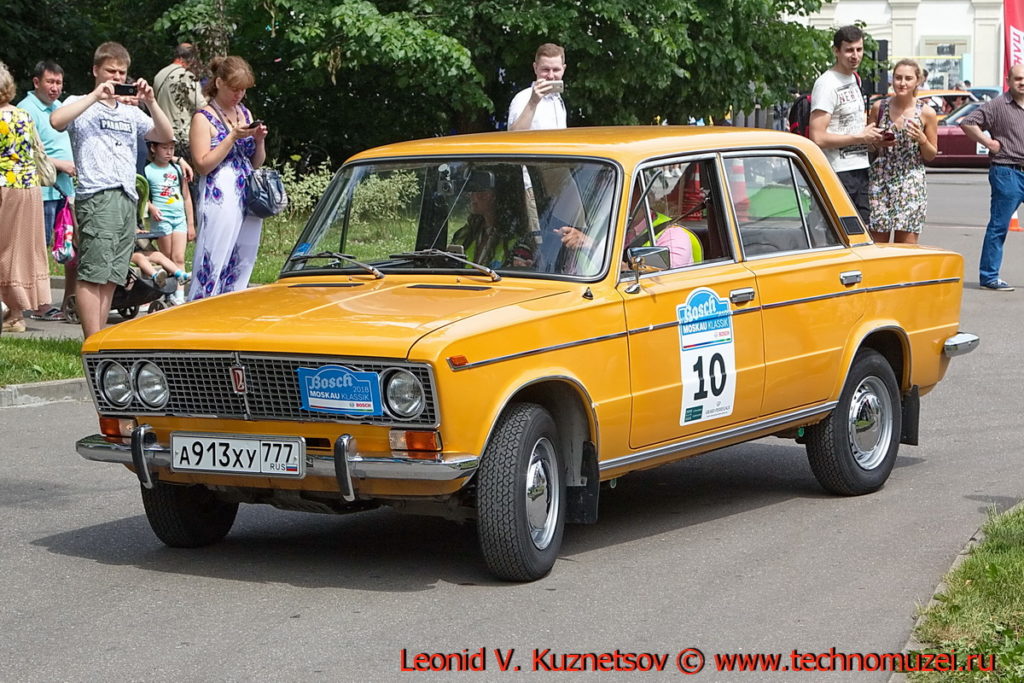 ВАЗ-2103 "Жигули" 1981 года на ралли Bosch Moskau Klassik 2018