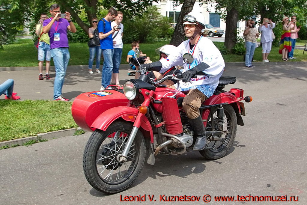 Мотоцикл "Урал Тундра" на ралли Bosch Moskau Klassik 2018