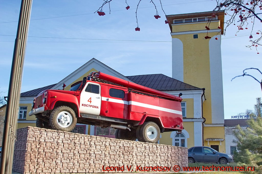 Памятник пожарным и спасателям Костромской области