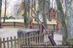 Площадка "Поляна сказок" в этнографическом музее Костромская слобода