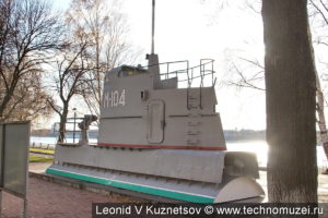 Памятник подводной лодке М-104 "Ярославский комсомолец" в Ярославле