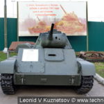 Танк Т-70М в музее истории танка Т-34
