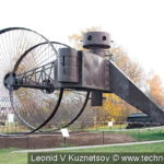 Макет танка Лебеденко в музее истории танка Т-34