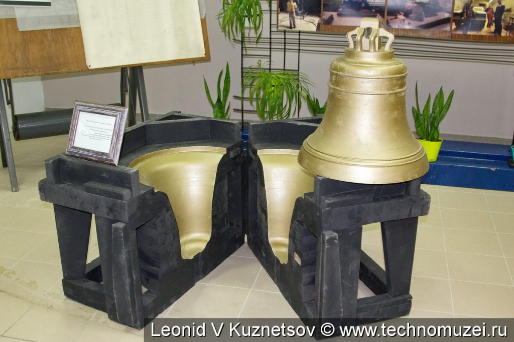 Оснастка для литья колоколов в музее ЗиЛ в Сокольниках
