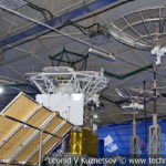 Телекоммуникационный спутник-ретранслятор 11Ф669 Луч в музейном комплексе парка Патриот