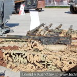 Безоткатные орудия боевиков на выставке сирийских трофеев в парке Патриот