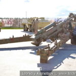130-мм пушка М-46 на выставке сирийских трофеев в парке Патриот
