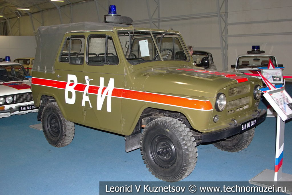 УАЗ-469 ВАИ в музейном комплексе парка Патриот