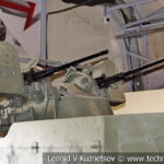 Американская самоходная 12,7-мм зенитная установка M-17 в музейном комплексе парка Патриот